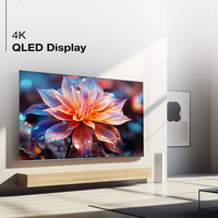 Televisor Inteligente HDTV 4K de 50 Pulgadas con WiFi, Frecuencia de Actualización de 120Hz, Diseño Delgado Android para Uso Comercial, Full HD 1080p, Retroiluminación LED LCD