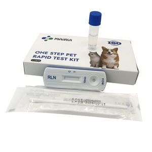 <span class=keywords><strong>Cassette</strong></span> de bandelettes de <span class=keywords><strong>test</strong></span> rapide Mairui RLN Ag pour chien vétérinaire au début de la grossesse avec garantie de 2 ans opération facile et sûre et fiable - Product Image 1