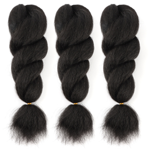 Orientfashion Capelli Sintetici Vixen Crochet 26 Pollici 65g, Trecce Afro <span class=keywords><strong>Kinky</strong></span> Lisce Pre-Intrecciate per Donne - Product Image 3