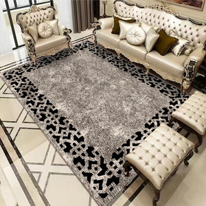 Malasia Venta caliente alfombras de lujo 3D patrón impreso alfombra de gran tamaño hecho a máquina estilo moderno alfombra de alta calidad alfombras de bajo precio - Product Image 5