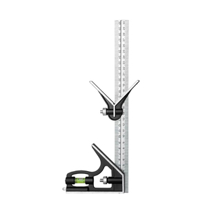 Thiết Kế Mới 90 Độ 300 <span class=keywords><strong>Mm</strong></span> Có Thể Điều Chỉnh Tam Giác Thép Không Gỉ Kết Hợp Cai Trị - Product Image 1