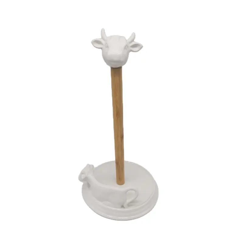 MAGI Earthenware Farm Animal Series Paper Towel stander