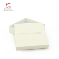 Boîtes-cadeaux de bijoux en carton de bonne qualité de luxe sur mesure avec logo