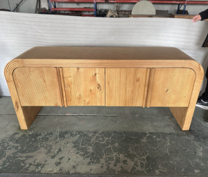 Modern <b>Kitchen</b> Living Dining Room Solid Wooden Furniture Corner <b>Sideboard</b> Storage Buffet Cabinet for Home Entryway - Product Image 4