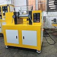 Mélangeur à caoutchouc ZS-401, mélangeur à deux rouleaux, machine à mélange ouvert pour le compoudage du caoutchouc et la recherche sur les matériaux