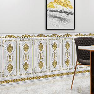 Papel pintado adhesivo de panel de pared de espuma PE 3D Floral moderno para decoración de interiores <span class=keywords><strong>Bebes</strong></span> Alfombras Papel de pared - Product Image 5