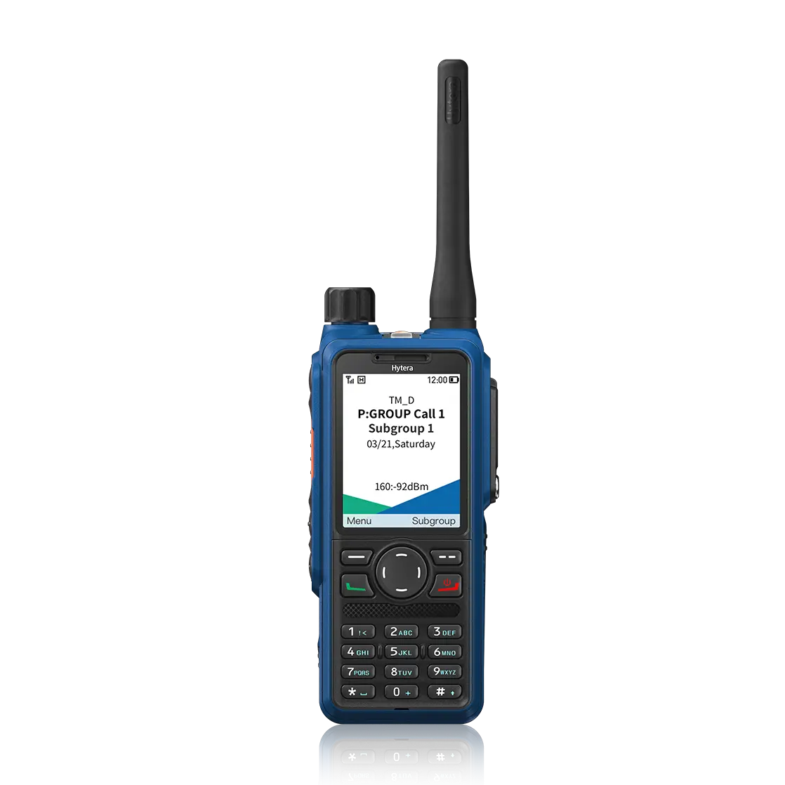 HYTERA HP79XEx HP795 HP792 Radio bidireccional portátil intrínsecamente segura DMR Radio bidireccional manual a prueba de explosiones