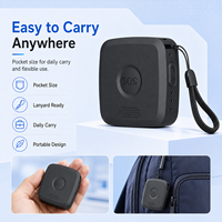 Traceur GPS Personnel Portable avec Géolocalisation Circulaire, Appel d'Urgence, Certifié IP54, Compatible 4G, L1C/Glonass, Température de Fonctionnement -20~55°C
