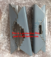 Support de caméra PTZ en acier inoxydable YUNTUO, support de montage sur poteau, pince pour poteau de lampe CCTV pour cerceau de 54 à 90 mm
