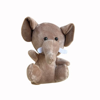 Groothandel Jungle Dieren Pluche Sleutelhanger Leeuw Olifant Giraf Aap Tijger Luipaard Knuffeldier Bos Dierentuin Mascot Tas Hangertje