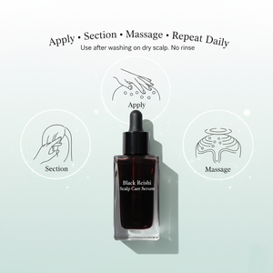 سيروم العناية بفروة الرأس بالريشي الأسود - علاج مضاد للشيخوخة مع ترطيب مستوحى من نوبل و9 نباتات صينية قديمة - Product Image 2
