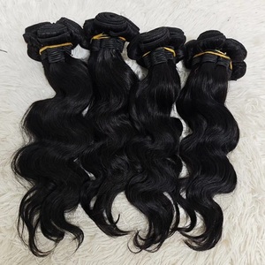 Letsfly Promotion Wholesale Black <b>Body</b> <b>Wave</b> Brazilian Human Hair Weave 100% Wet and Wavy Virgin Hair Bundles - Product Image 1