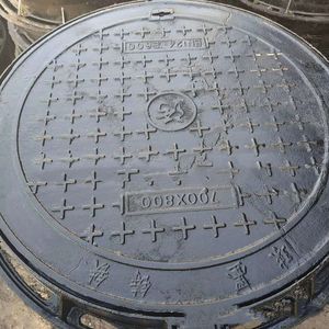 공장용 사각/원형 탱크 맨홀 커버 솔리드 탑 섬유/철/연성철/600X600 주철 접근 맨홀 커버 - Product Image 6