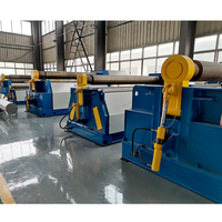 Machine à cintrer les tôles CNC à 3 rouleaux hydrauliques SRM pour acier inoxydable et aluminium, état neuf, motorisée