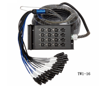 Câble Audio 8/12/16/24/28/32 Canaux 30 Mètres avec Connecteur XLR Veste PVC Câble de Scène Multi-Core en Stock