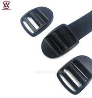 Boucle en plastique de haute qualité, couleurs personnalisées, 25 mm, trois sangles réglables, impression personnalisée, accessoires de sécurité, vente en gros
