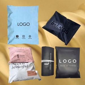 Ready Ship Eco-Friendly Poly Custom Logo Printed Blue Self-Adhesive Mailers Shipping Courier Postage Clothes Packaging Logistics - Product Image 4