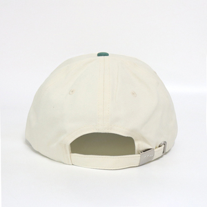 หมวกเบสบอลผ้าทอลายทแยง6แผงผ้าฝ้ายใช้ได้ทั้งชายและหญิงมีสองโทนลายปักโลโก้ตามสั่งแบบคลาสสิกยอดนิยม - Product Image 4