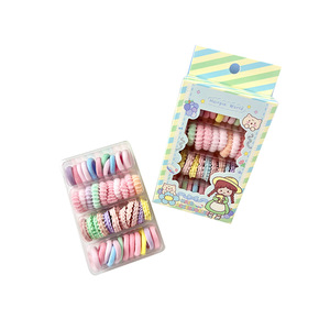 Cute Star Group Six Compartment Box Hair Ties With Bow Cartoon Geometric <b>Candies</b> For Kids Daily Use - Product Image 5