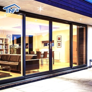 Meilleur <span class=keywords><strong>prix</strong></span> grande porte-fenêtre <span class=keywords><strong>coulissante</strong></span> en aluminium à économie d'énergie ouverture manuelle cloison en verre pour jardin intérieur pour hôpital - Product Image 1