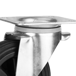 Butées en caoutchouc <span class=keywords><strong>Chariot</strong></span> Plat Libre <span class=keywords><strong>Roulette</strong></span> Pour Faire Du Shopping Avec Bouchon - Product Image 3