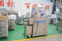 Injecteur automatique de marinade pour viande en acier inoxydable CE 304 avec pompe, capacité de 300-500 kg/heure pour l'injection de viande fraîche et de poulet