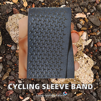 Manchons de cyclisme pour jambes et bras, avec bande antidérapante en silicone et bande élastique, pour l'habillement de cyclisme et l'usage textile domestique, de fabrication chinoise