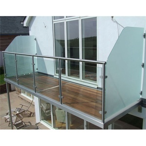 Viko 2025 NEW CE chứng nhận thép không gỉ bài kính lan can cho ban công cột - Product Image 5