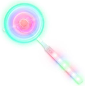 Juguete de Molino de Viento LED RGB Interactivo para Niños, con Barra Luminosa de Metal y Plástico, con Destellos Giratorios, Color/Tamaño Personalizable, Unisex - Product Image 1