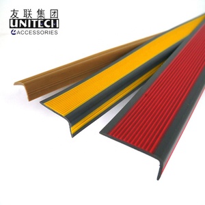 Cinema <strong>Stair</strong> Nosing Flexible Pvc Vinyl <strong>Stair</strong> Nosing Anti-slip Tread Edge <strong>Protector</strong>