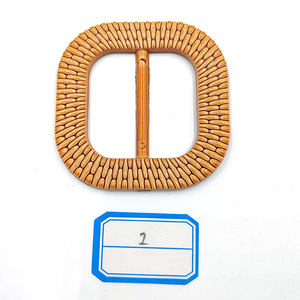 BU0915 accesorios de ropa hebilla para ropa plástico grande 72mm <span class=keywords><strong>80mm</strong></span> rectángulo ajustable cuadrado marrón moda personalizada Multi YMY - Product Image 1