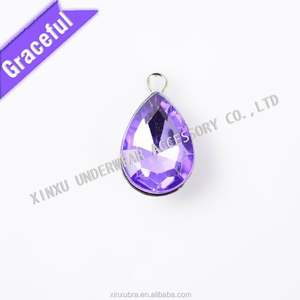 XINXU coloré brillant et pendentif de soutien-gorge Fashional pour accessoires de vêtement de sous-vêtements modèle 201502 - Product Image 4