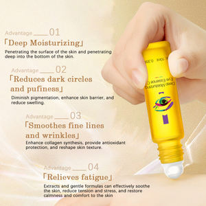 Huile de soin des yeux anti-rides Private Label Essence Traitement de massage quotidien pour les ridules et l'humidité autour des yeux Forme de crème - Product Image 3