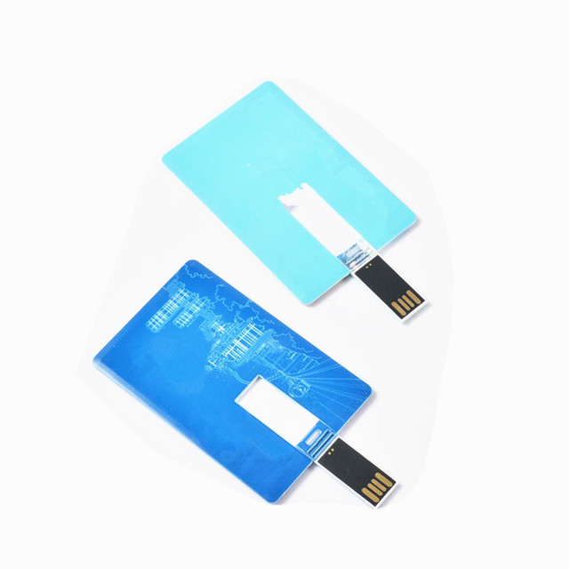 Mini Slim Card USB Flash Drive 8GB 16GB 32GB Custom Logo Wholesale Business Gift USB Pendrive