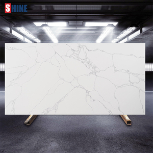 Encimera <span class=keywords><strong>de</strong></span> Cuarzo Artificial <span class=keywords><strong>de</strong></span> Gran Formato, Estilo Moderno SHINE, <span class=keywords><strong>para</strong></span> <span class=keywords><strong>Cocina</strong></span>, Ecológica, Duradera y Resistente al Calor - Product Image 1