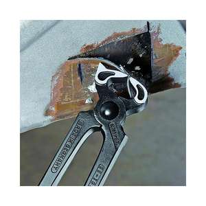 KNIPEX - 55 00 300 Pince de maréchal (pince arrachable pour carrosserie de véhicule) pince et coupe atramentisée noire - Product Image 2