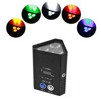 Produits de mariage sans fil Uplight 3x18w RGBWA UV DMX Dj Triangle Disco Alimenté par batterie Led Par Lights