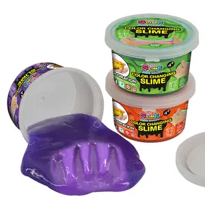 Istudio Mainan Slime Squishy Tidak Lengket Penghilang Stres Berubah Warna