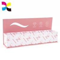 Boîtes d'emballage personnalisées de luxe pour extensions de cheveux, en carton couché UV mat, avec impression par estampage, pour perruques