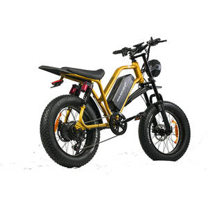Bicicleta Eléctrica de Montaña de Litio sin Escobillas de Alta Potencia para Adultos con Ruedas Anchas, Suspensión Total y Marco de Aleación de Aluminio de China - Product Image 3