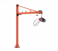 Bras télescopique SPD-305 pour alimentation en fil MAG, longueur personnalisable, capacité de charge 50 kg, pour usinage de matériel