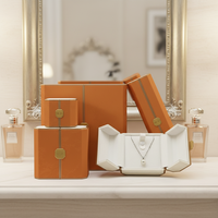FANDIJI Nouvelle Boîte à Bijoux de Luxe Impériale Tendance avec Design Exquis à Motifs Bambou – Coffrets à Bijoux Personnalisés