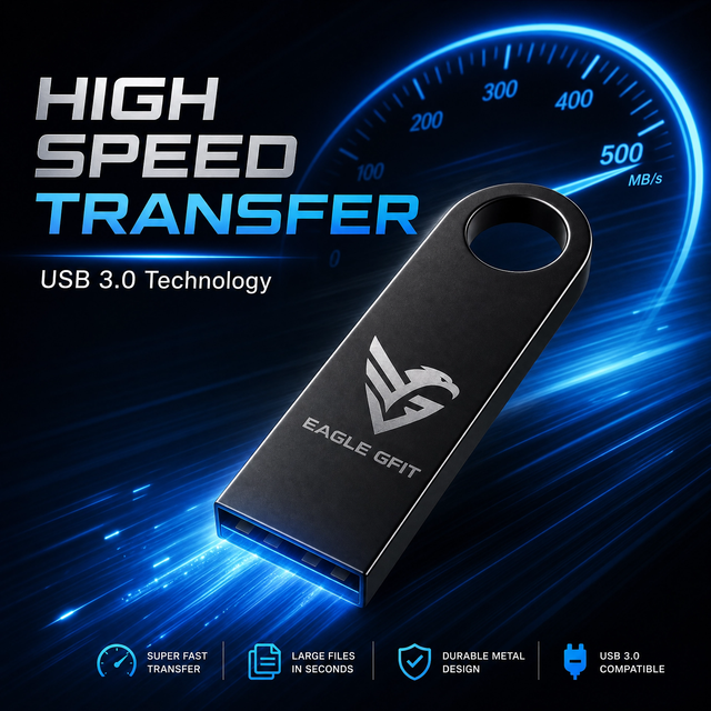 Promotional Best Price Aluminum USB Flash Drives USB 3.0/2.0 Custom OEM Logo Encrypted 1G-128GB 1-Year Warranty
