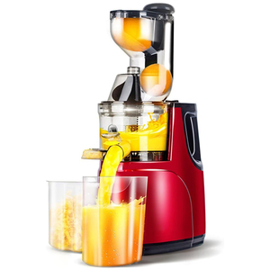 Big Mouth Cold Press Commercial Electric Hotel Household Stainless Steel Quiet Motor Centrifugal Citrus Juicer 800mL Output Fast - Product Image 1