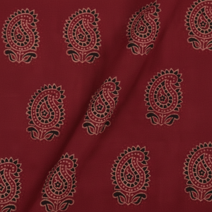 Tissu paisley imprimé carré, bloc de tissu - Product Image 1