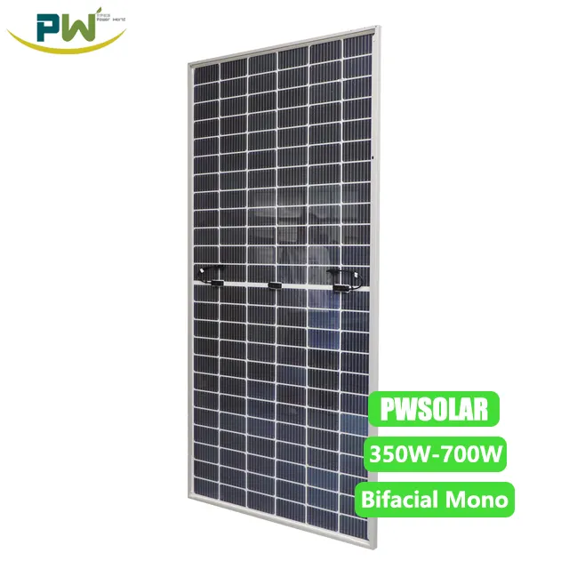 Hochwertige bifaziale Solarmodule Photovoltaik-PV-Module 150W mit 56 Zellen Doppel glas für Solaranlage mit Solar wechsel richter