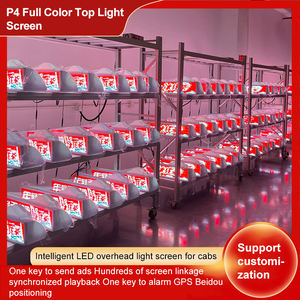 Pantalla LED Brillante e Impermeable para Taxi, Publicidad LED para Automóviles, Luz Superior, Personalizable para Varios Modelos - Product Image 4