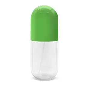 Kreative Design benutzer definierte Kapsel Plastik flasche Feuchtigkeit lotion 300ml Spray Kosmetik flaschen