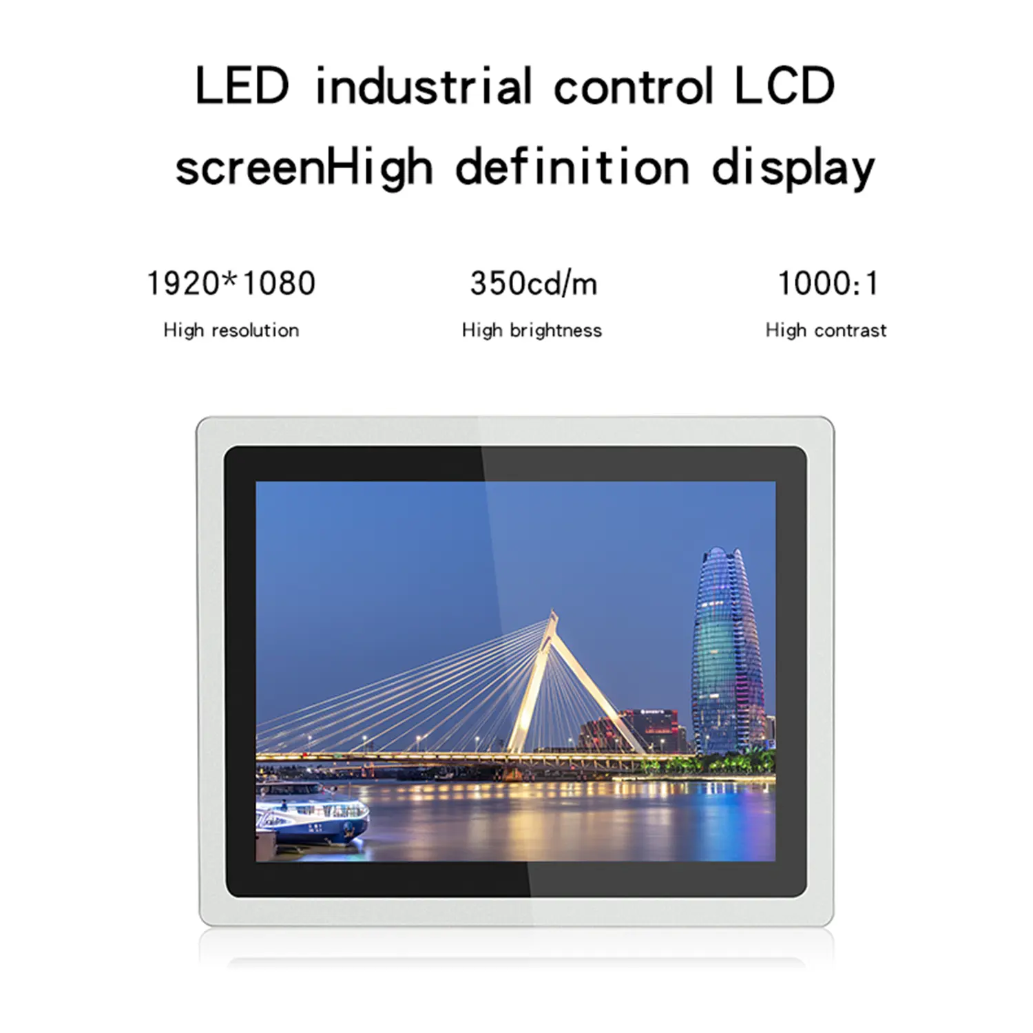 Tablette robuste de 17 pouces Automatisation industrielle capacitive plc hmi affiche le panneau d'écran de moniteur tout-en-un tactile Pc