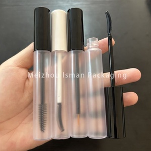 ISMAN Tube d'eye-liner givré de luxe 12 ml avec capuchon noir, flacon de sérum pour la croissance des cils, vente en gros, marque privée, logo personnalisé, usine professionnelle - Product Image 6